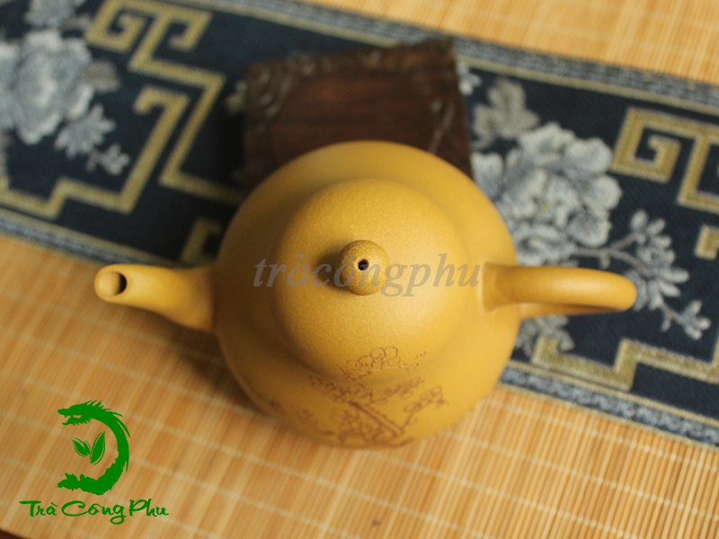 Ấm Tử Sa Tư Đình Mai Hoa ATS1139